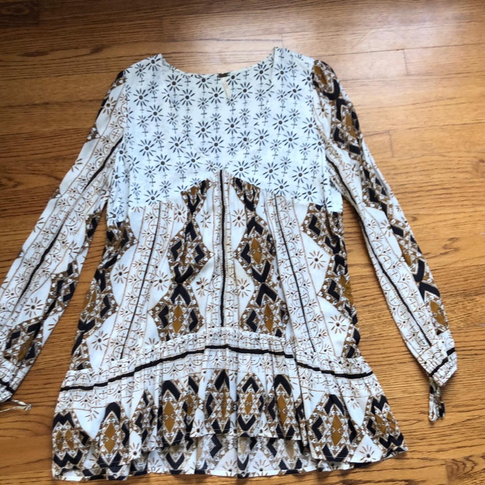 Free People Tunic, v-neck blouse